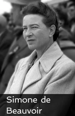 Photo de Simone de Beauvoir