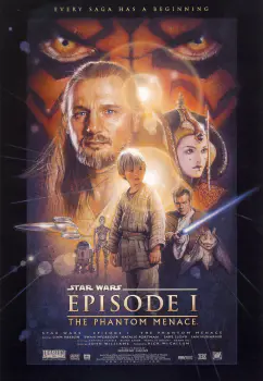 Affiche du film Star Wars épisode 1 : La menace fantôme